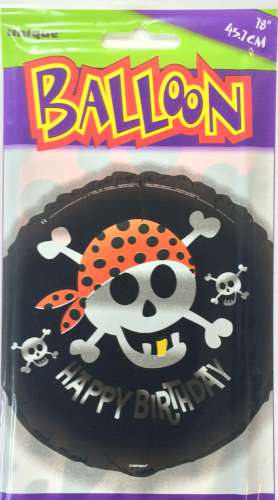 Pirate Foil Balloon - Click Image to Close